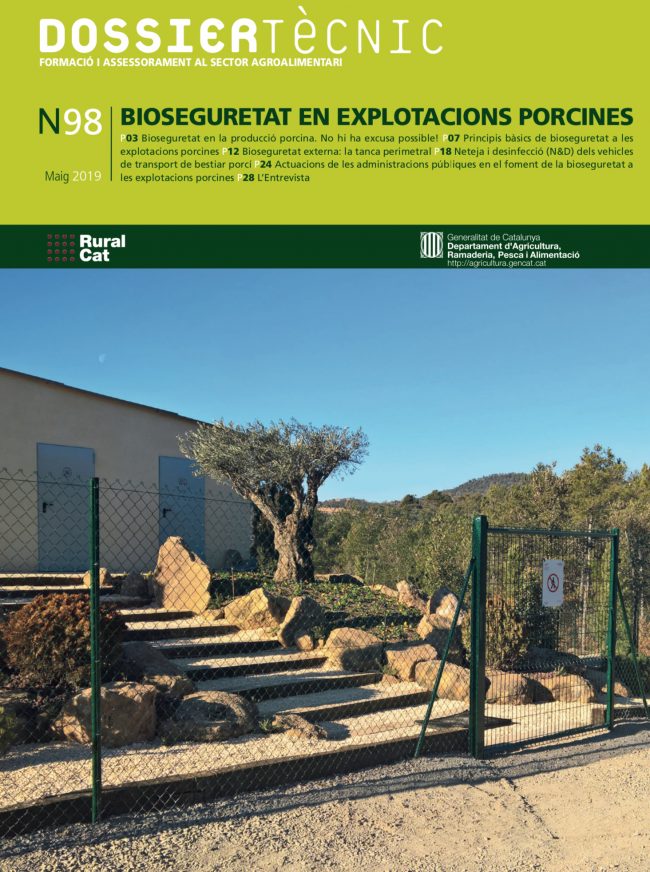 Sergal - Bioseguretat - Ruralcat